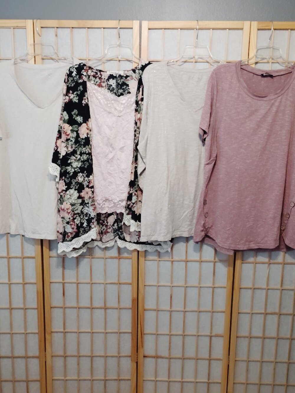 Women's 2xl XXL Shirt Lot Short Sleeve